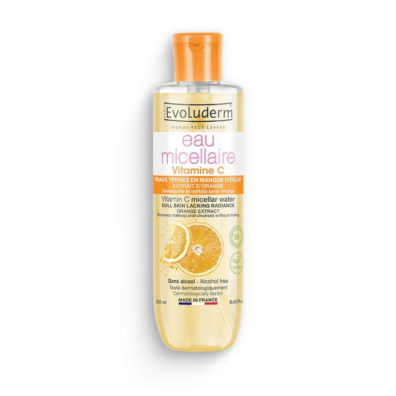 Evoluderm Eau Micellaire Démaquillante Vitamine C 250 ml